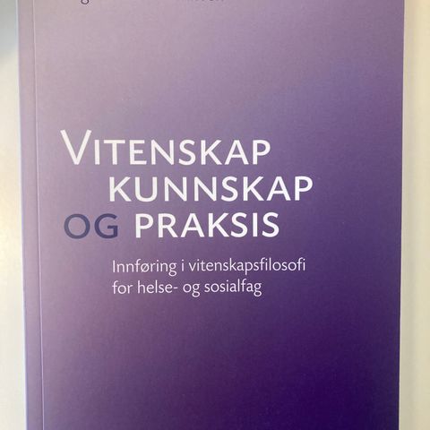 Vitenskap, kunnskap og praksis