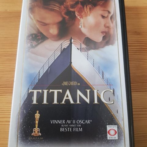 Titanic vhs