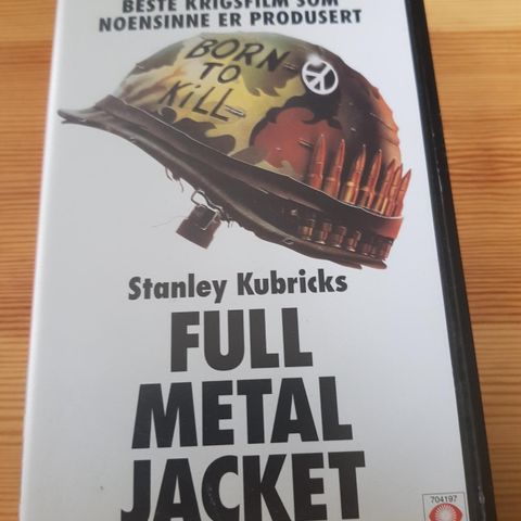 Full Metal Jacket vhs