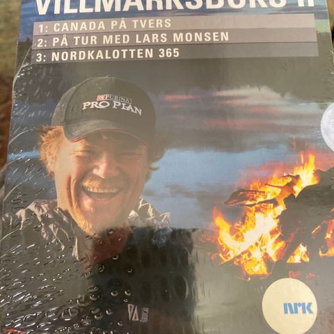 Lars Monsen villmarksboks 2 (Uåpnet i plast) Dvd