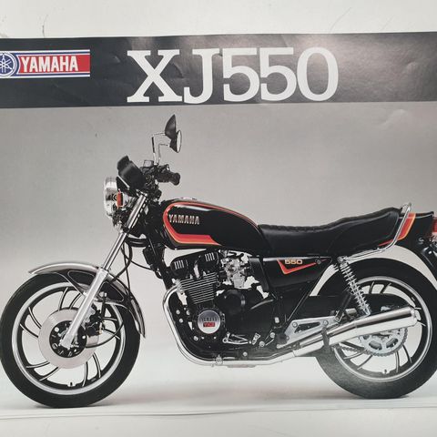 Yamaha XJ 550  Brosjyre