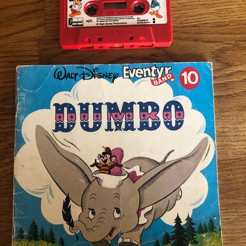 Eventyrbånd og hefte - Dumbo nr. 10 - 1983