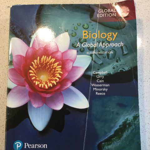 Biology, A Global Approach, global edition - Campell, Urry, Carina mfl