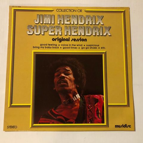 JIMI HENDRIX / SUPER HENDRIX - VINYL LP