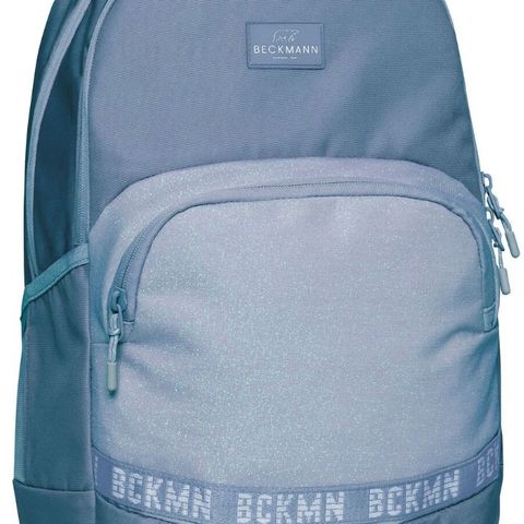 Skolesekk fra Beckmann Sport Jr Ryggsekk 30L, Blue Glitter