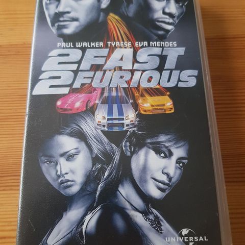 2 Fast 2 Furious vhs