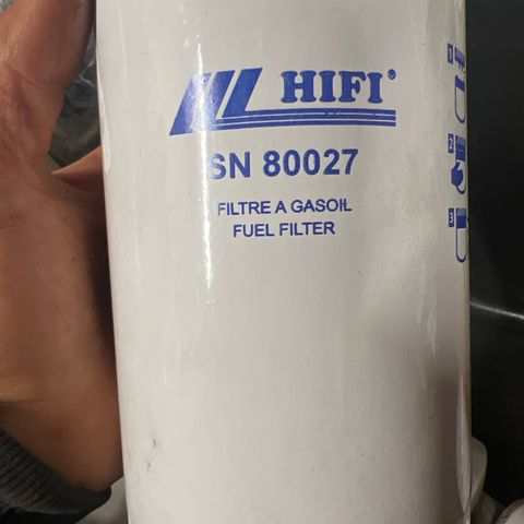 Filter fuel HIFI SN80027