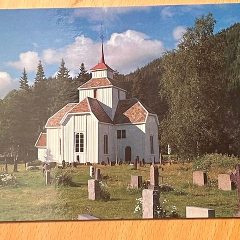 Åmotsdal kyrkje - ubrukt postkort