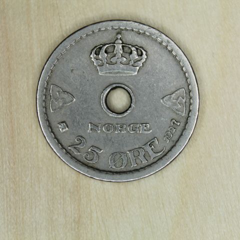25 øre 1927 Norge   (1064)