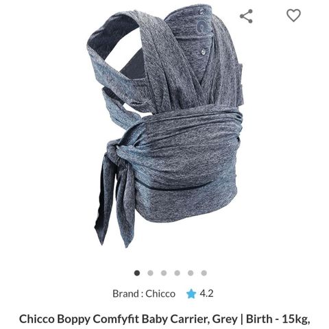 Boppy baby carrier