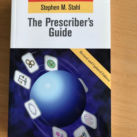The Prescriber`s Guide av Stephen M. Stahl og 8 andre psykiatri-bøker.