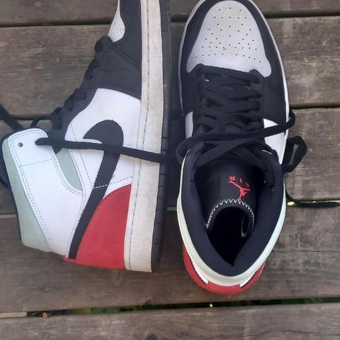 Jordan 1 mid størrelse 43