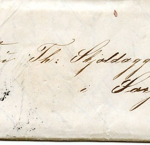 Dansk brev fra 1861