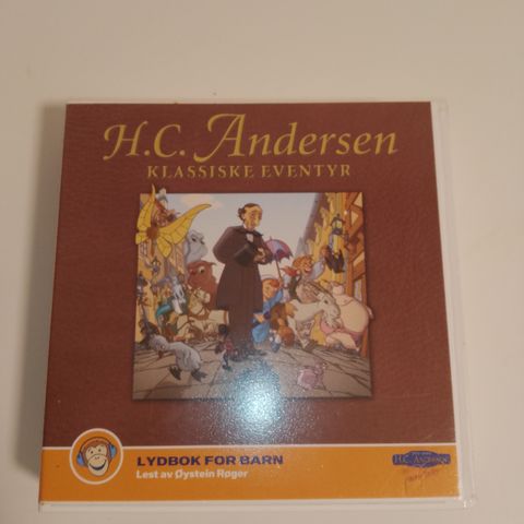 H. C Andersen klassiske eventyr  Lydbok (ubrukt, 2004)