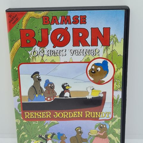 Bamse Bjørn og hans venner reiser jorden rundt. Dvd