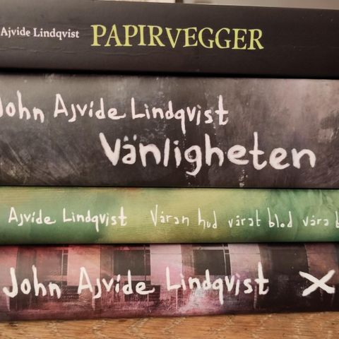 Grøsser-romaner avJohn Ajvide Lindqvist