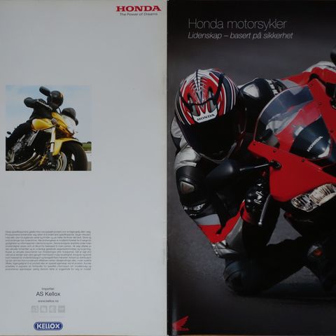 Honda MC brosjyre 2007