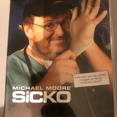 Michael Moore 4 stk dvd’er