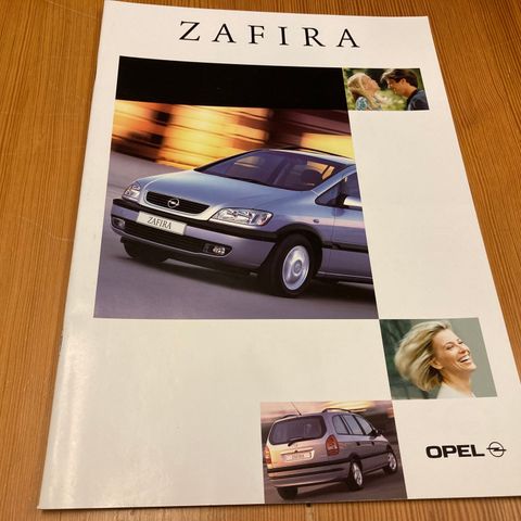 BILBROSJYRE - OPEL ZAFIRA - 2001