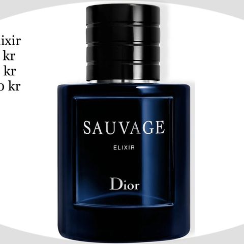 Dior - Sauvage Elixir (Parfymeprøver 3 ml, 5 ml og 10 ml)