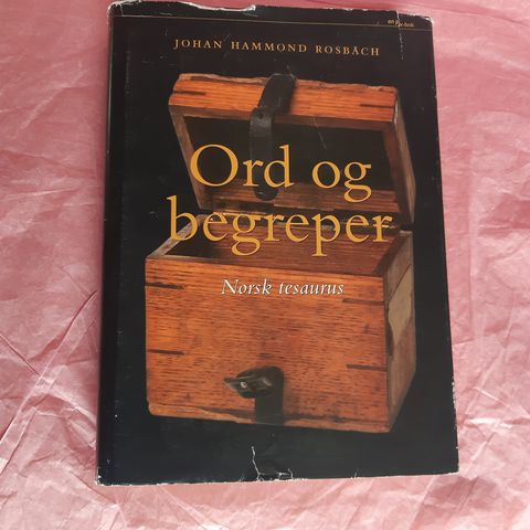 Ord og begreper: Norsk tesaurus