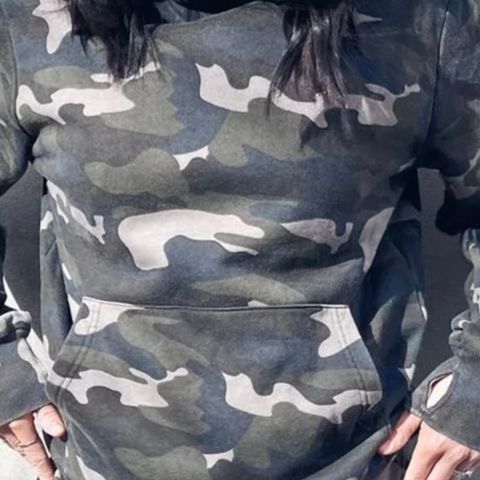 Ragdoll LA camo hoddie