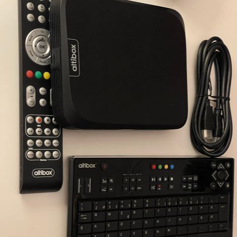 Altibox //  Tastatur og fjernkontroll HDMI // Ubrukt ✅