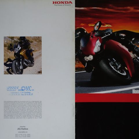 Honda MC brosjyre 2008