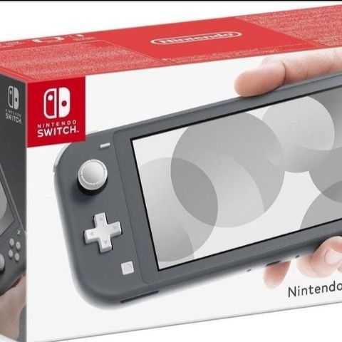 Nintendo Switch Lite - grå