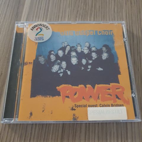 Oslo Gospel Choir - Power. Special Guest: Calvin Bridges (1999) (Pris: 50)