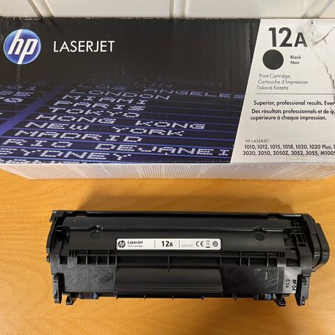 Ny HP laserjet toner 12A