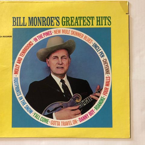 BILL MONROE / GREATEST HITS - VINYL LP