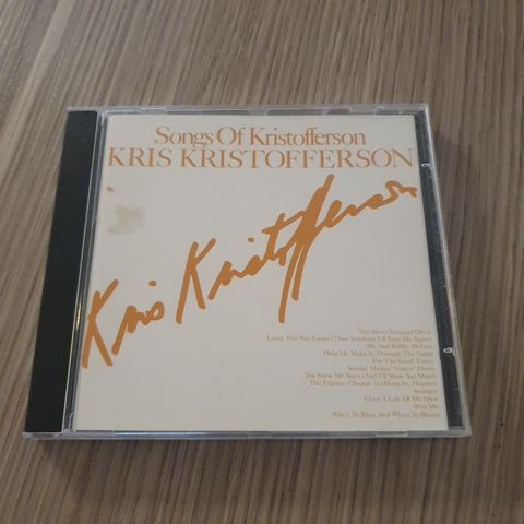 Kris Kristofferson - Songs of Kristofferson (1977) (Pris: 40)