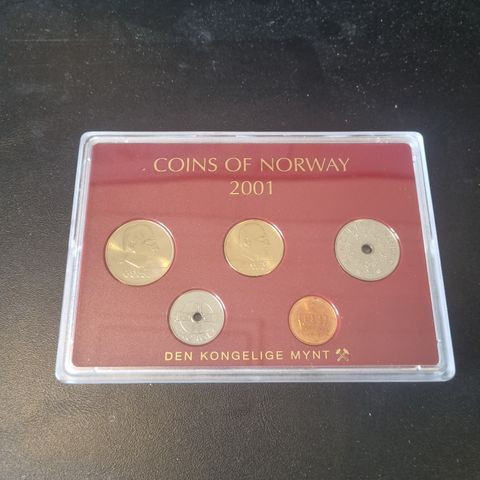 Coins of Norway 2001