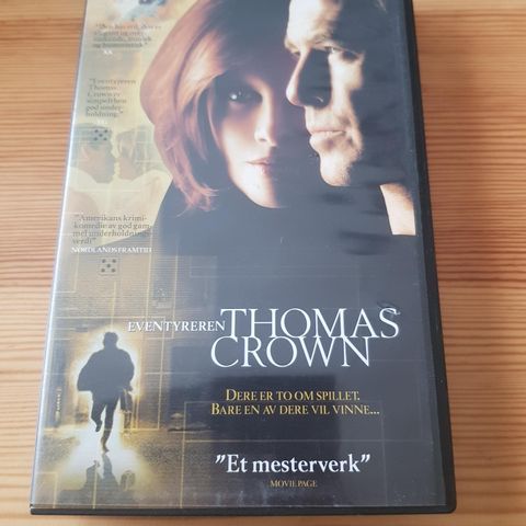 Eventyreren Thomas Crown vhs