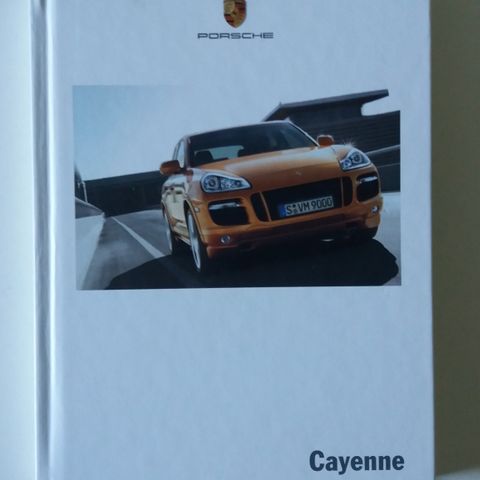 PORSCHE CAYENNE -brosjyre.