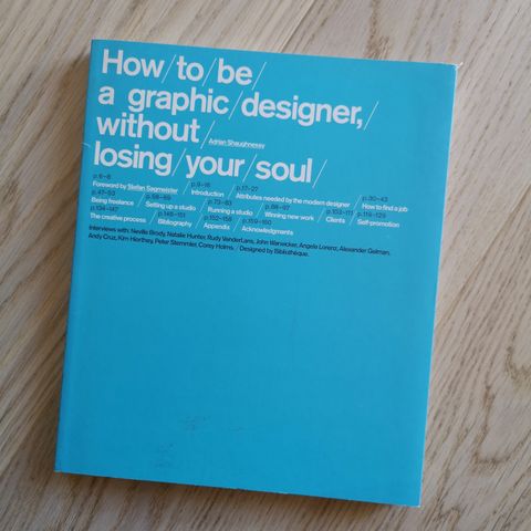 Bok: How To Be a Graphic Designer Without Losing Your Soul