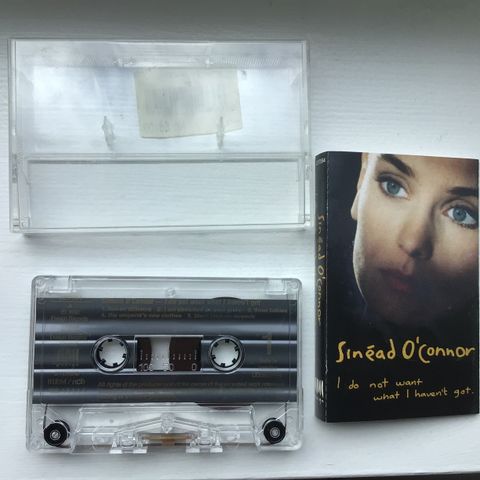 Sinead O'Connor: I do not want what I haven't got - Kassett fra 1990