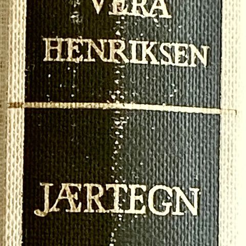 Vera Henriksen: "Jærtegn". Førsteutgave