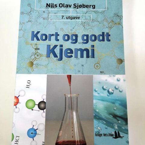 Kort og godt kjemi av Nils Olav Sjøberg (7. utgave)