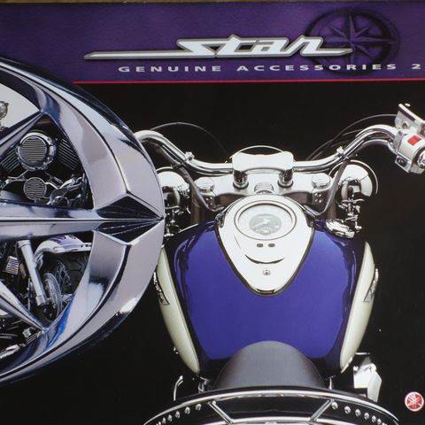 Yamaha STAR  2000 og 2001 UTSTYRSKATALOGER Accessories