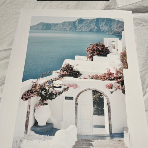 30 x 40 bilde / poster santorini