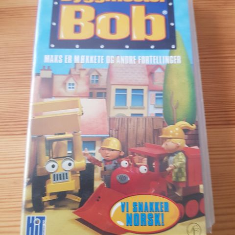 Byggmester Bob Maks er møkkete og andre fortellinger vhs