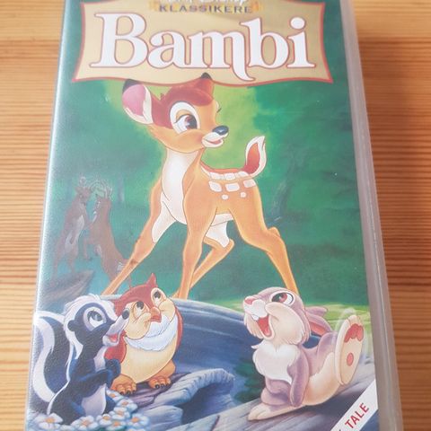 Bambi vhs