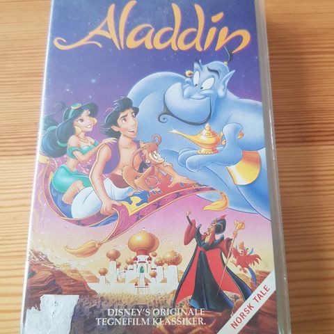 Aladdin vhs
