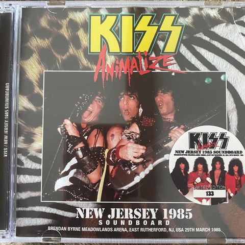 KISS - NEW JERSEY 1985 SOUNDBOARD