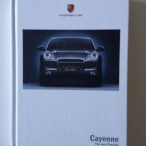 Porsche CAYENNE -brosjyre. ( utgave06/2002)