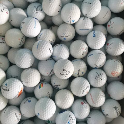 Golfballer selges. I pakker på 100 stk