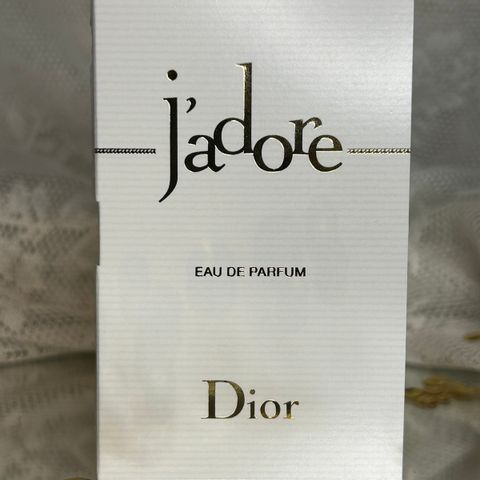 Sample / Tester på Dior - J’Adore ✨