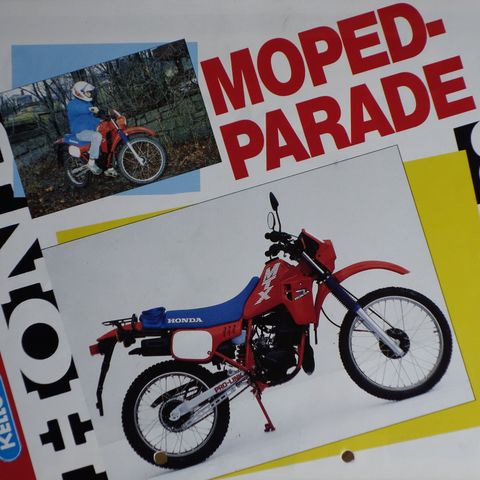 Honda mopedparade 1987